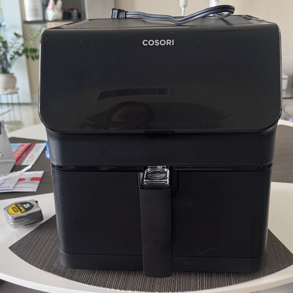 Never used large capacity Cosori Black Air Fryer